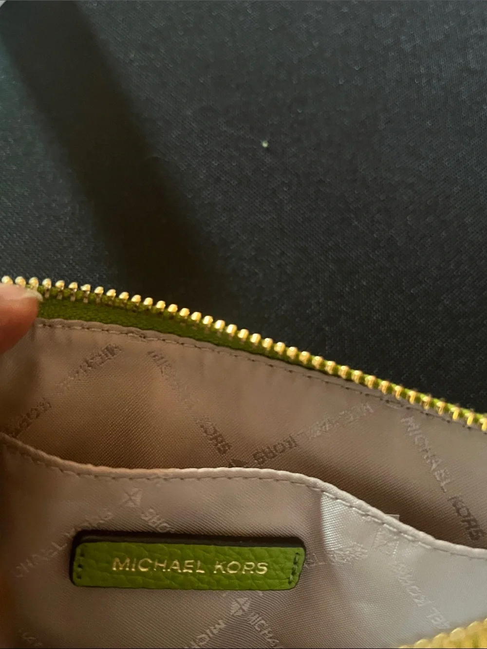 Michael Kors compact wristlet